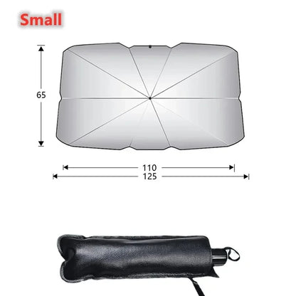Car Windshield Sunshade Umbrella Foldable Heat Insulation