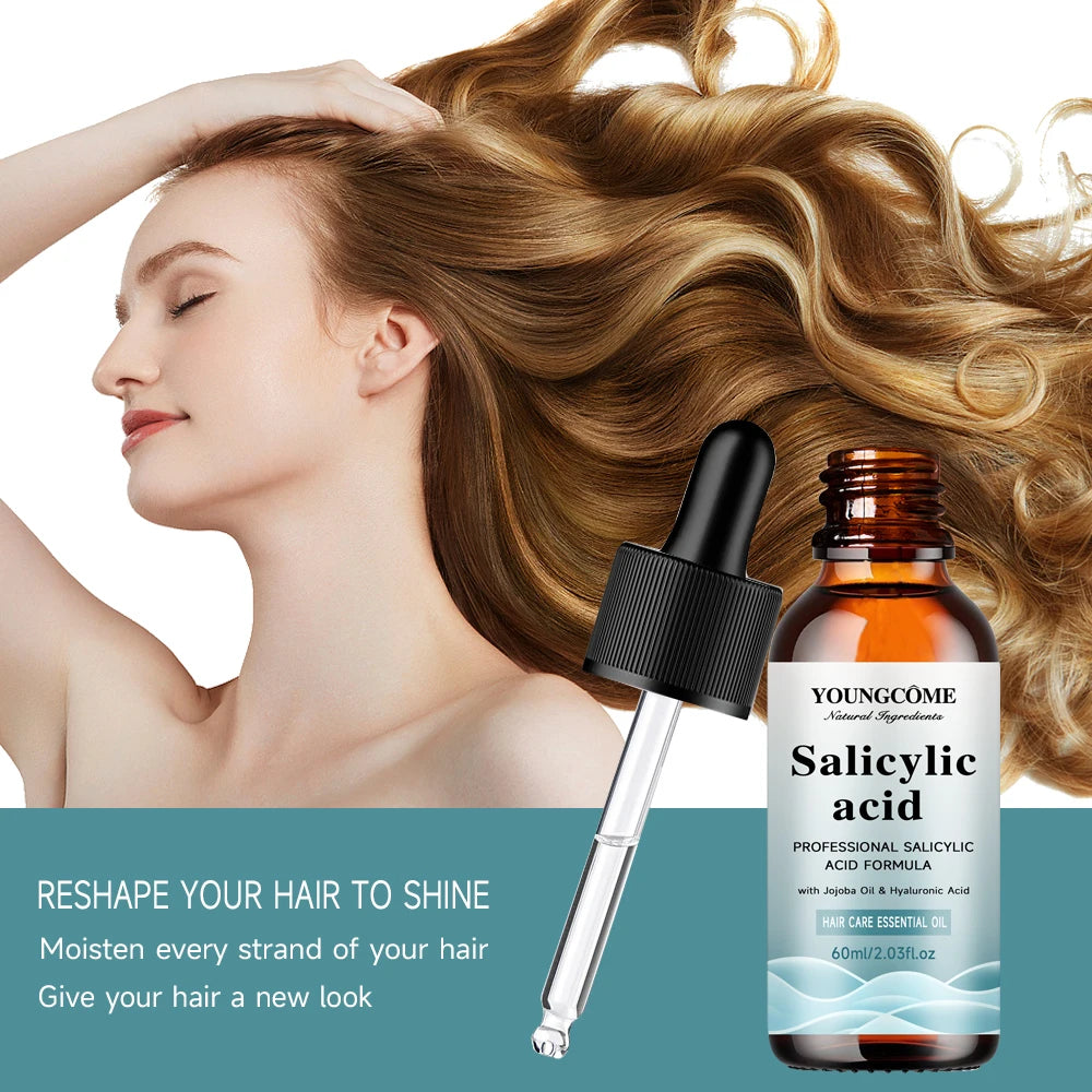Salicylic Acid Hair Shampoo | Deep Cleansing & Moisturizing Hair Care