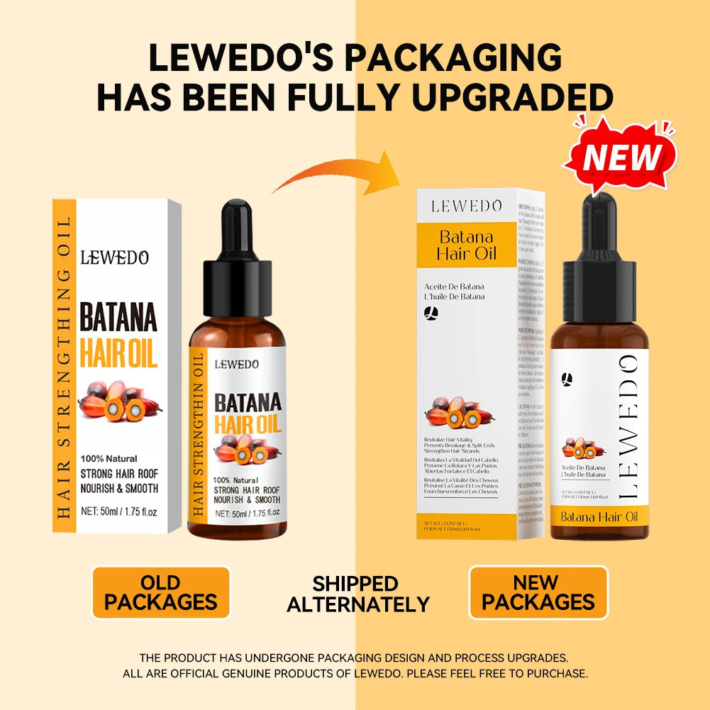 Lewedo Pure Batana Oil – Nourishing Hair Growth & Scalp Care (50ml)