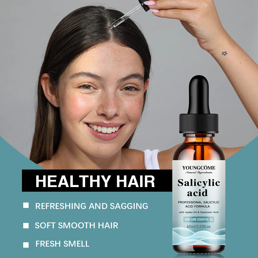 Salicylic Acid Hair Shampoo | Deep Cleansing & Moisturizing Hair Care
