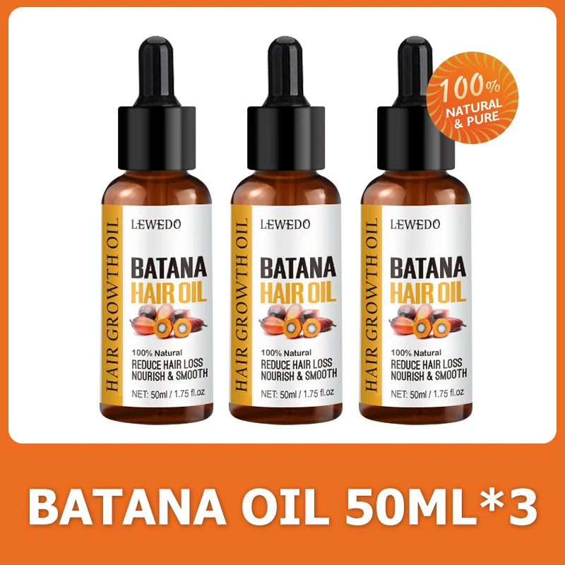Lewedo Pure Batana Oil – Nourishing Hair Growth & Scalp Care (50ml)