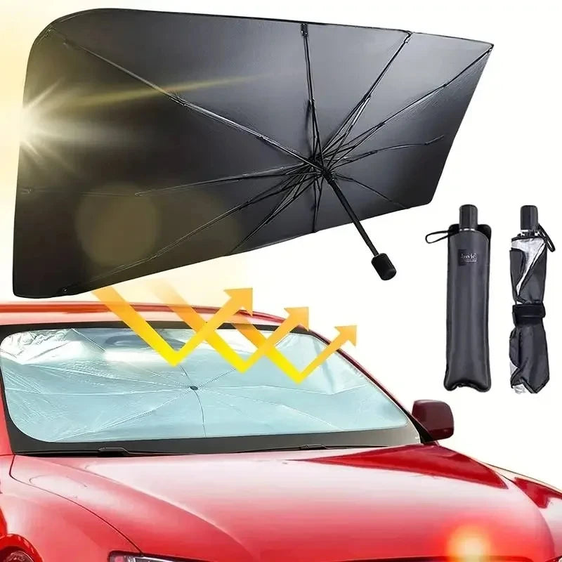Car Windshield Sunshade Umbrella Foldable Heat Insulation