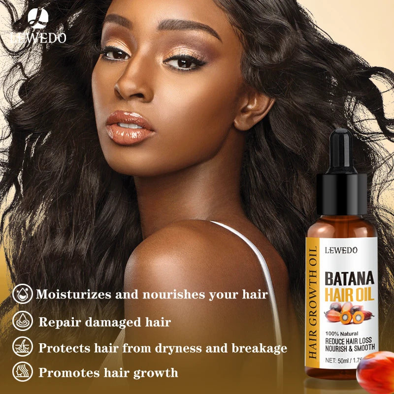 Lewedo Pure Batana Oil – Nourishing Hair Growth & Scalp Care (50ml)