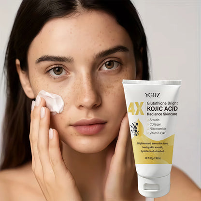 Kojic Acid Face Cream – Brightens Skin Tone, Helps Reduce Dark Spots & Hydrates | Lightweight Day & Night Moisturizer for Women & Men
